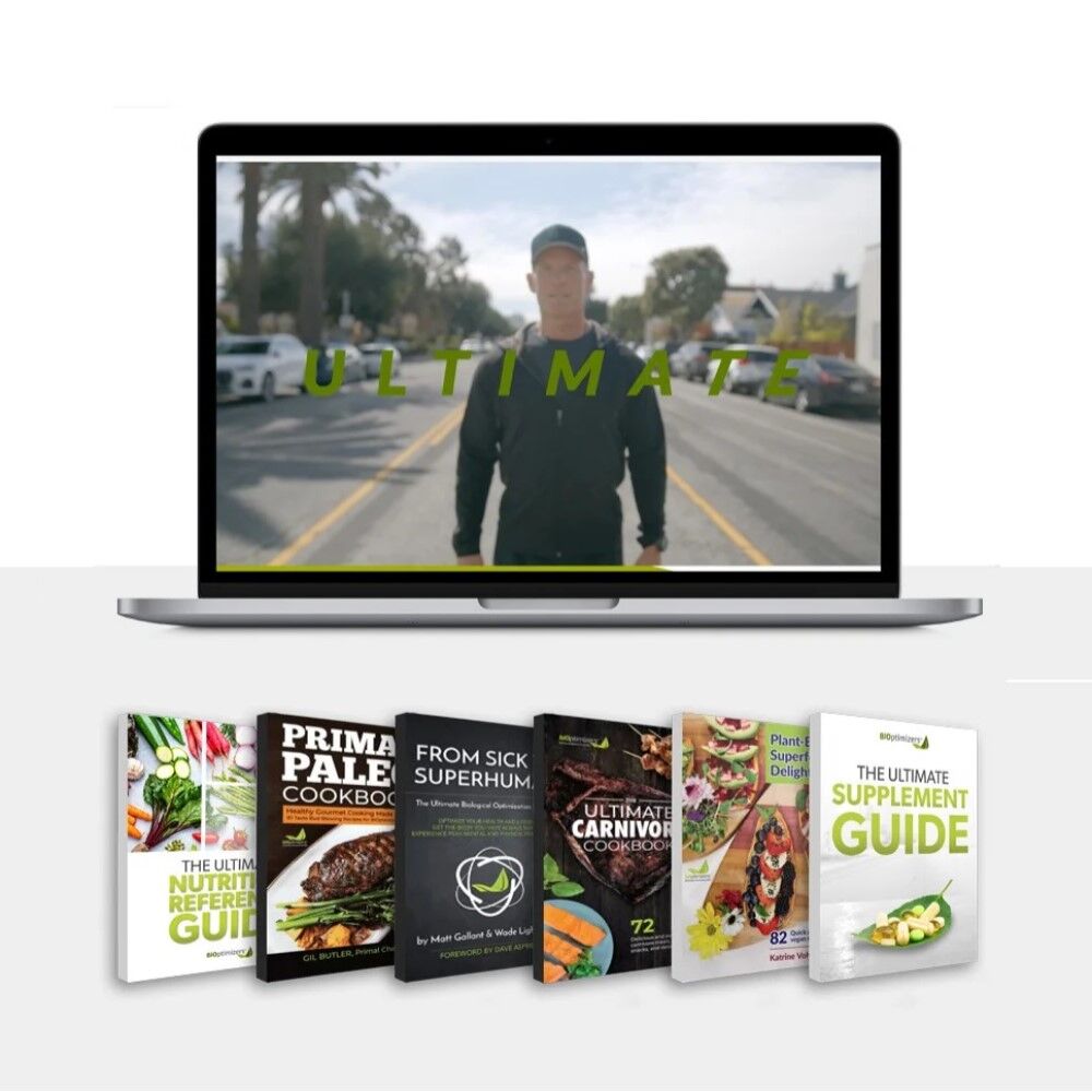 6 x eBooks (electronic form) Bioptimizers eBooks