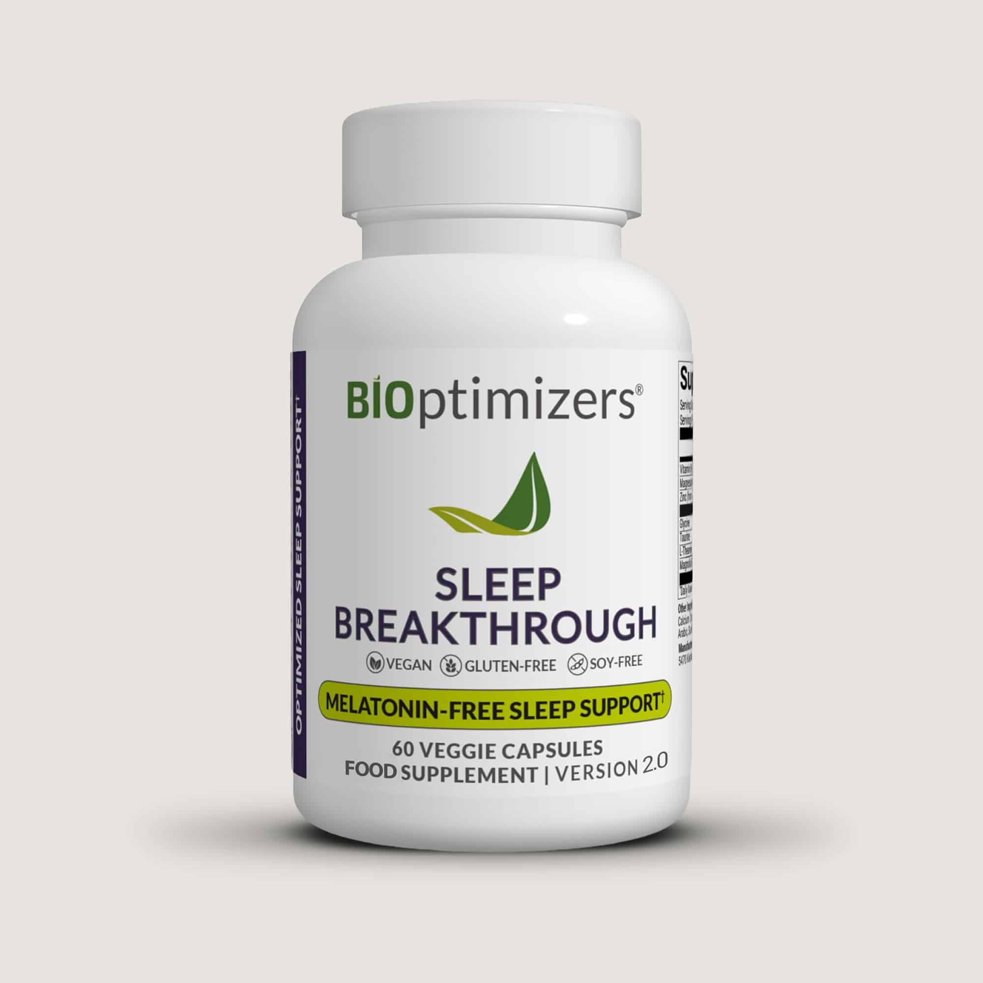 Sleep Breakthrough Capsules Bioptimizers Sleep Breakthrough